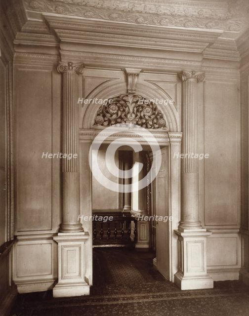 Ashburnham House - The Ante Room, c1882. Creator: Henry Dixon & Son.