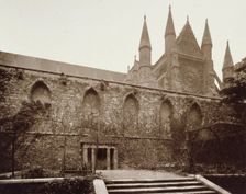 Ashburnham House - The Garden, c1882. Creator: Henry Dixon & Son