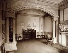Ashburnham House - The Dining Room, c1882. Creator: Henry Dixon & Son