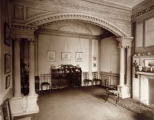 Ashburnham House - The Dining Room, c1882. Creator: Henry Dixon & Son