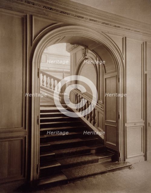 Ashburnham House - The Staircase, c1882. Creator: Henry Dixon & Son.