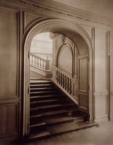 Ashburnham House - The Staircase, c1882. Creator: Henry Dixon & Son
