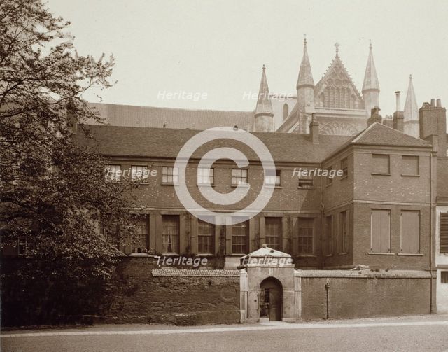 Ashburnham House - Exterior, c1882. Creator: Henry Dixon & Son.
