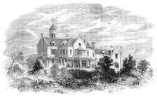 Ashburton House, Stoke's Bay, Gosport, purchased by government for a college for naval cadets, 1862. Creator: Unknown
