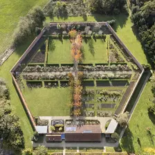 Ashby Hall, Walled Garden, Heath Road, Ashby de la Launde, North Kesteven, Lincolnshire, 2024. Creator: James O Davies