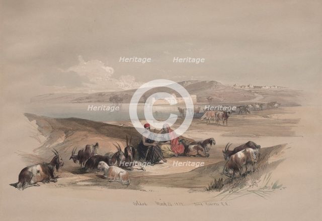 Ashdod, 1839. Creator: David Roberts (British, 1796-1864).