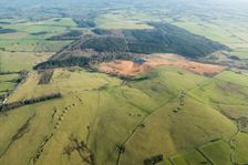 Ashen Hill barrow cemetery and Priddy Nine Barrows Cemetery, Somerset, 2016. Creator: Damian Grady