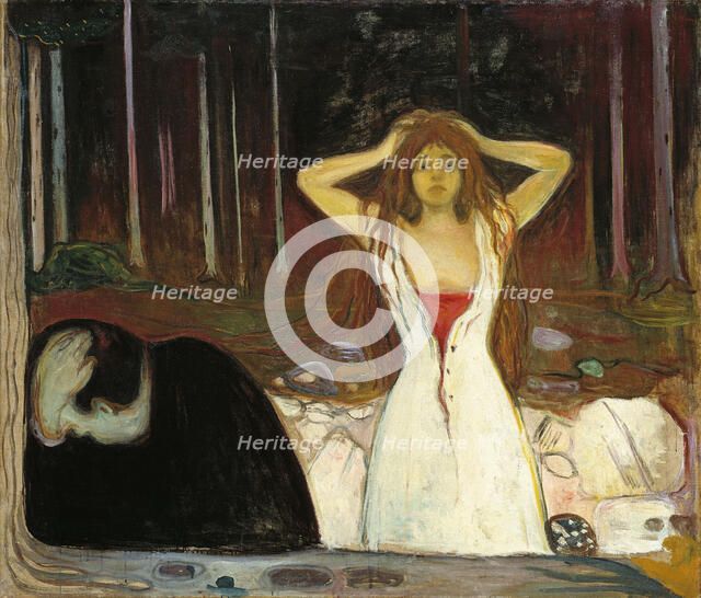 Ashes. Artist: Munch, Edvard (1863-1944)