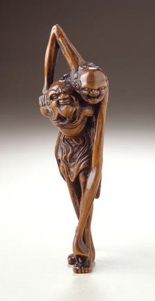 Ashinaga and Tenaga, Late 18th-early 19th century. Creator: Unknown