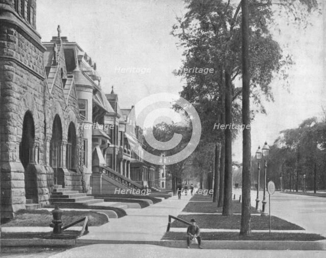 Ashland Avenue, Chicago, Illinois, USA, c1900.  Creator: Unknown.