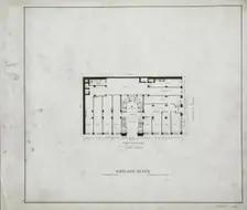 Ashland Block, Chicago, Illinois, Floor Plans, c. 1892. Creator: Daniel Burnham