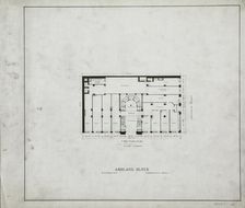 Ashland Block, Chicago, Illinois, Floor Plans, c. 1892. Creator: Daniel Burnham