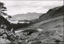 Ashness Bridge, Borrowdale, Allerdale, Cumbria, 1930s. Creator: J Dixon Scott