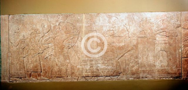 Ashurnasirpal II, King of Assyria, c9th century BC. Artist: Unknown