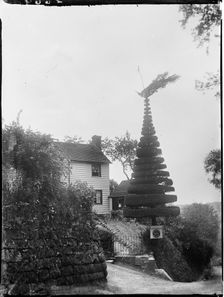 Ashurst Post Office, Ashurst Hill, Speldhurst, Tunbridge Wells, Kent, 1911. Creator: Katherine Jean Macfee