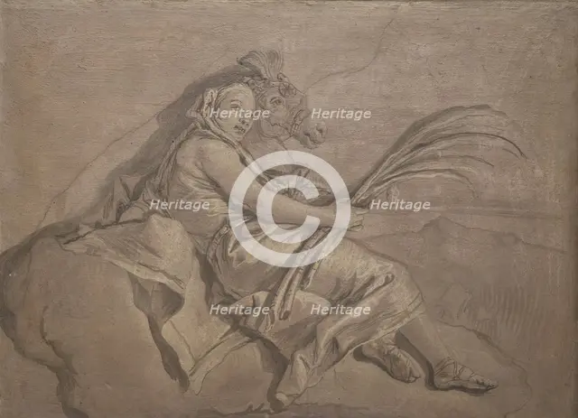 Asia. Creator: Giovanni Domenico Tiepolo.