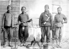 Asian Men, 1880. Creator: Nikolai Nikolaevich Petrov