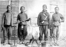 Asian Men, 1880. Creator: Nikolai Nikolaevich Petrov