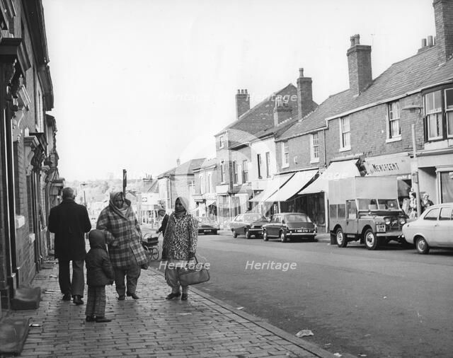Asian women in Birmingham, c1970.