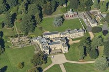 Aske Hall, Pele tower of 15th or early 16th century date, North Yorkshire, 2024. Creator: Robyn Andrews