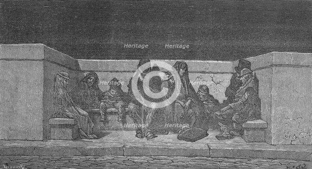 'Asleep Under the Stars', 1872. Creator: Jonnard.