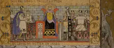 Asmund in the King's Hall, probably 1902-1904. Creator: Gerhard Munthe