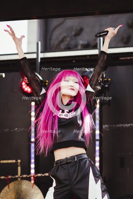 ASP live at Japan Matsuri, Trafalgar Square, London, Sept 2025. Creator: Annapaola Marchesani.