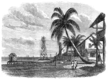Aspinwall, Central America: Lighthouse Point, 1865. Creator: Unknown