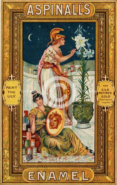 Aspinall’s Enamel, 19th century. Artist: Unknown
