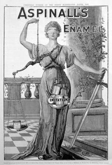 Aspinall's Enamel advertisement, 1889