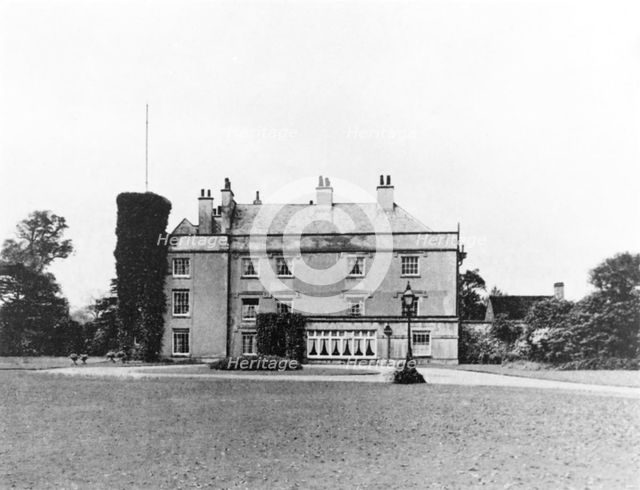 Aspley Hall, Nottinghamshire, 1925. Creator: Unknown.