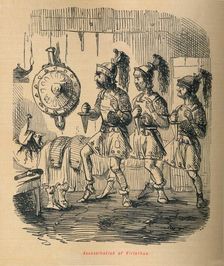 Assassination of Viriathus 1852. Artist: John Leech
