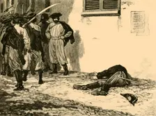 Assassination of Count Franz Philipp von Lamberg, Budapest, Hungary, 1848 (c1890). Creator: Unknown