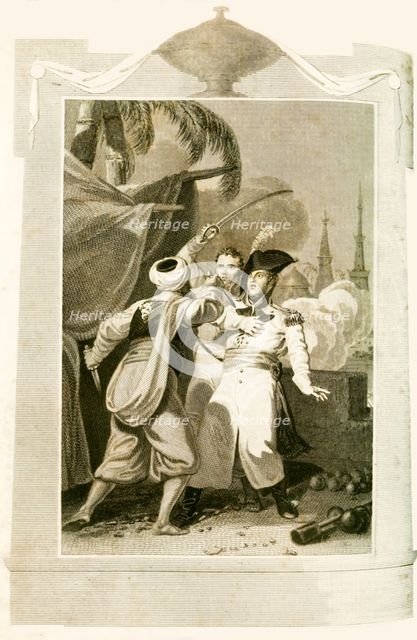 'Assassination of General Kleber in Egypt', (1800), 1816. Creator: Unknown.