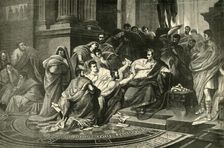Assassination of Julius Caesar 1890. Creator: Unknown
