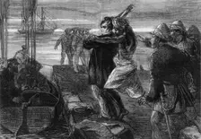 Assassination of Lord Mayo c1891. Creator: James Grant