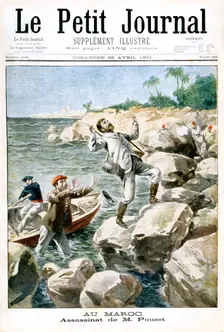 Assassination of M.Pouzet, 1901