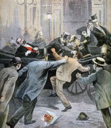 Assassination of Marie François Sadi Carnot, President of the French Third Republic, 1894