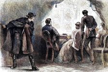 Assassination of President Lincoln, Washington DC, 1865 (c1880). Creator: Unknown