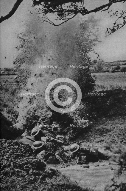 'Assault Course', 1940-1942, (1943). Artist: Unknown.