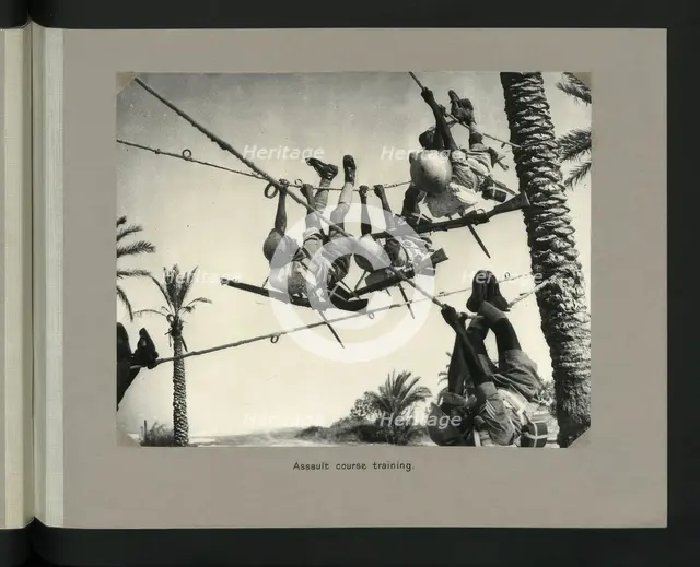 Assault course training, 1964. Creator: Colonial Office.
