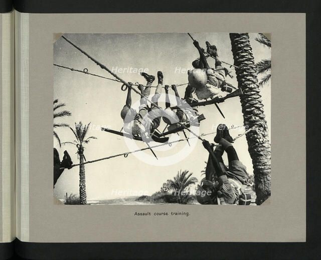 Assault course training, 1964. Creator: Colonial Office.