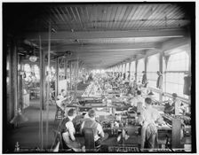 Assembling department, National Cash Register, Dayton, Ohio, c1902. Creator: William H. Jackson