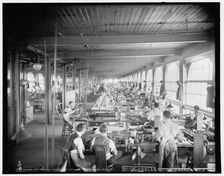 Assembling department, National Cash Register, Dayton, Ohio, c1902. Creator: William H. Jackson