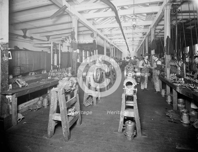 Assembling room, Leland & Faulconer Manufacturing Co., Detroit, Mich., 1903 Nov. Creator: Unknown.