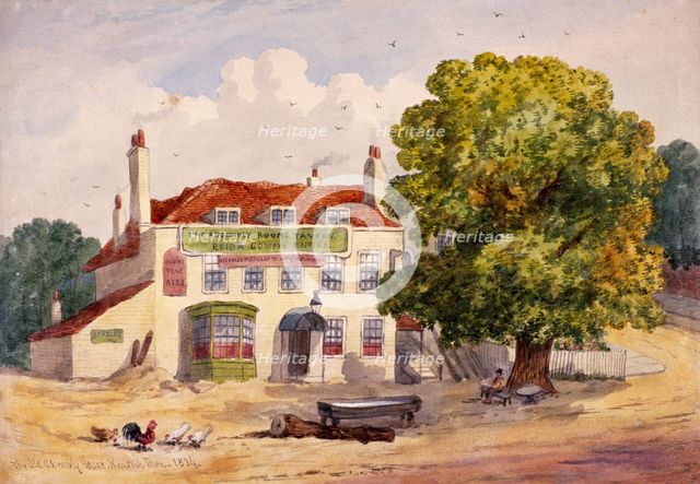 Assembly House, Kentish Town, London, 1834. Artist: Anon