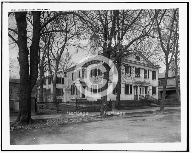Assembly House, Salem, Mass., c.between 1900 and 1910. Creator: Unknown.