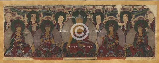 Assembly of Buddhist Deities, 1846. Creator: Unknown.