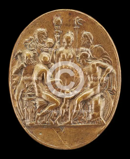 Assembly of Gods, second half 15th century. Creator: Master IO.FF..