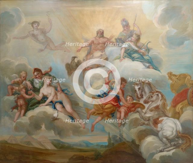 Assembly of the Gods, 1719-1720. Creator: William Kent.